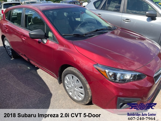 2018 Subaru Impreza 2.0i CVT 5-Door